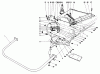 Toro 30558 - 52" Bag Kit, 1986 (6000001-6999999) Ersatzteile IDLER PULLEY & DEFLECTOR ASSEMBLY