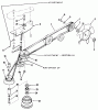 Toro B2-16B591 (216-5) - 216-5 Tractor, 1987 Ersatzteile DRIVE BELT AND PULLEYS-AUTOMATIC MODEL