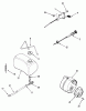 Toro B2-16B591 (216-5) - 216-5 Tractor, 1987 Ersatzteile FUEL AND EXHAUST SYSTEMS