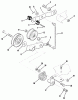 Toro 22-11B302 (211-3) - 211-3 Tractor, 1986 Ersatzteile CLUTCH, BRAKE AND SPEED CONTROL LINKAGE