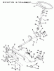 Toro 22-13KE02 (252-H) - 252-H Tractor, 1989 Ersatzteile FRONT AXLE AND STEERING (MOWER HANGER)