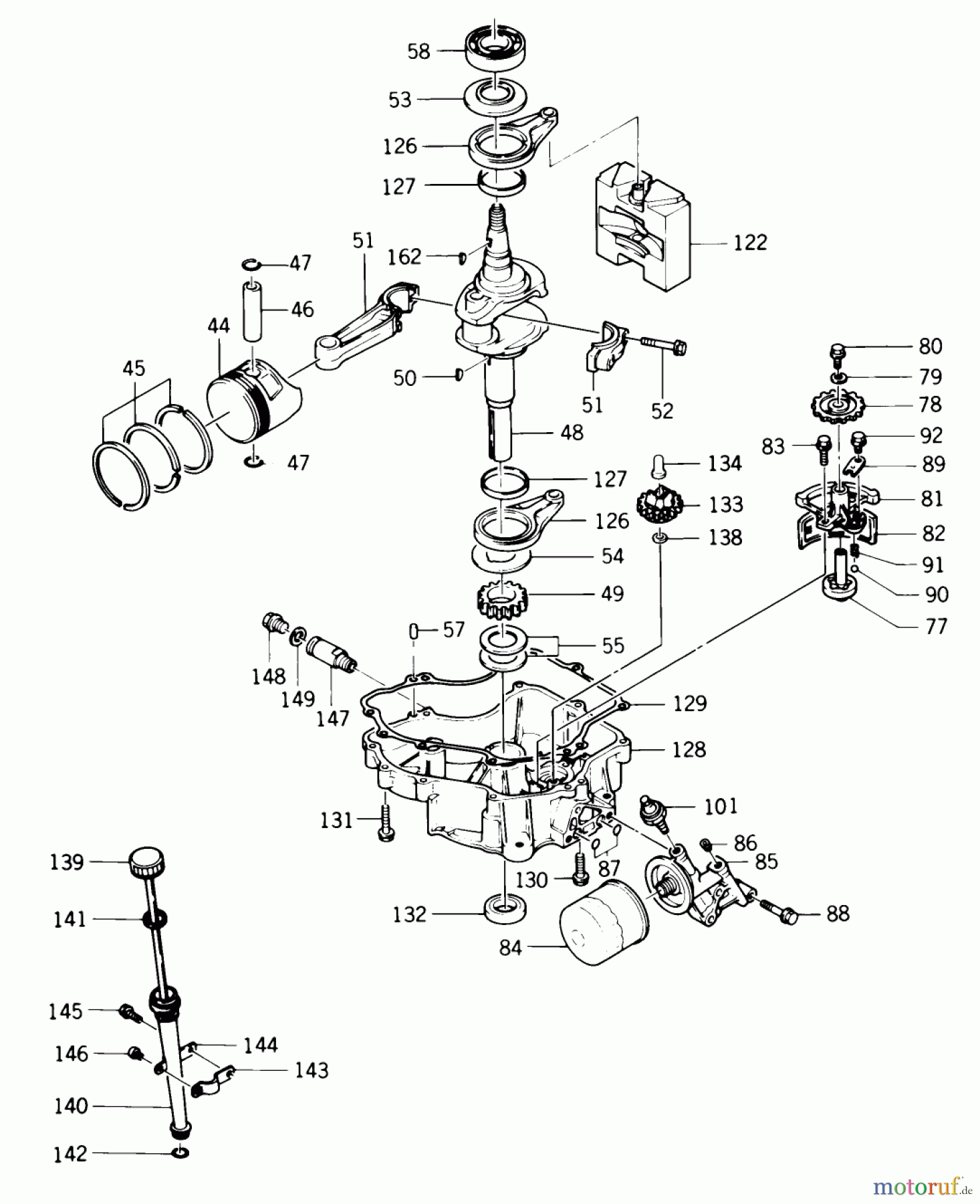  Toro Neu Mowers, Lawn & Garden Tractor Seite 1 22-17KE02 (257-H) - Toro 257-H Tractor, 1989 KAWASAKI FC540V TYPE AS-08 ENGINE #2
