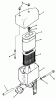 Toro 22-14O502 (244-5) - 244-5 Yard Tractor, 1992 (2000001-2999999) Ersatzteile 14HP ENGINE AIR CLEANER ASSEMBLY