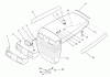 Toro 22-14OE01 (244-H) - 244-H Yard Tractor, 1991 (1000001-1999999) Ersatzteile HOOD ASSEMBLY