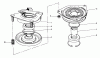 Toro 30610 (120) - Proline 120, 1993 (390001-399999) Ersatzteile CLUTCH ASSEMBLY NO. 54-0220