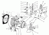 Toro 30610 (120) - Proline 120, 1995 (590001-591299) Ersatzteile TRANSMISSION ASSEMBLY