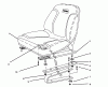Toro 30610 (120) - Proline 120, 1995 (591300-599999) Ersatzteile SEAT ASSEMBLY