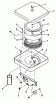 Toro 31-10K801 (310-8) - 310-8 Garden Tractor, 1990 Ersatzteile AIR CLEANER