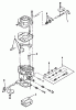 Toro 31-10K801 (310-8) - 310-8 Garden Tractor, 1990 Ersatzteile CARBURETOR COMPONENTS