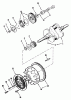 Toro 31-10K801 (310-8) - 310-8 Garden Tractor, 1990 Ersatzteile CRANKSHAFT, CAMSHAFT, FLYWHEEL