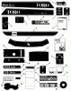 Toro 31-10K801 (310-8) - 310-8 Garden Tractor, 1990 Ersatzteile DECALS