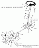 Toro 31-10K801 (310-8) - 310-8 Garden Tractor, 1990 Ersatzteile FRONT AXLE AND STEERING