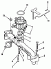 Toro 31-10K801 (310-8) - 310-8 Garden Tractor, 1990 Ersatzteile INTAKE MANIFOLD