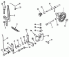 Toro 31-10K801 (310-8) - 310-8 Garden Tractor, 1990 Ersatzteile KOHLER GOVERNOR LINKAGE