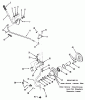 Toro 31-10K801 (310-8) - 310-8 Garden Tractor, 1990 Ersatzteile PTO CLUTCH AND CONTROL