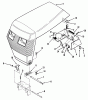 Toro 31-10K801 (310-8) - 310-8 Garden Tractor, 1990 Ersatzteile SHEET METAL AND COVERS #1