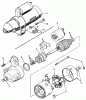 Toro 31-10K801 (310-8) - 310-8 Garden Tractor, 1990 Ersatzteile STARTER