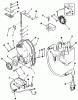 Toro 31-12K802 (312-8) - 312-8 Garden Tractor, 1991 (1000001-1999999) Ersatzteile GEARCASE AND IGNITION CONTROLS