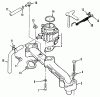 Toro 31-12K802 (312-8) - 312-8 Garden Tractor, 1991 (1000001-1999999) Ersatzteile INTAKE MANIFOLD