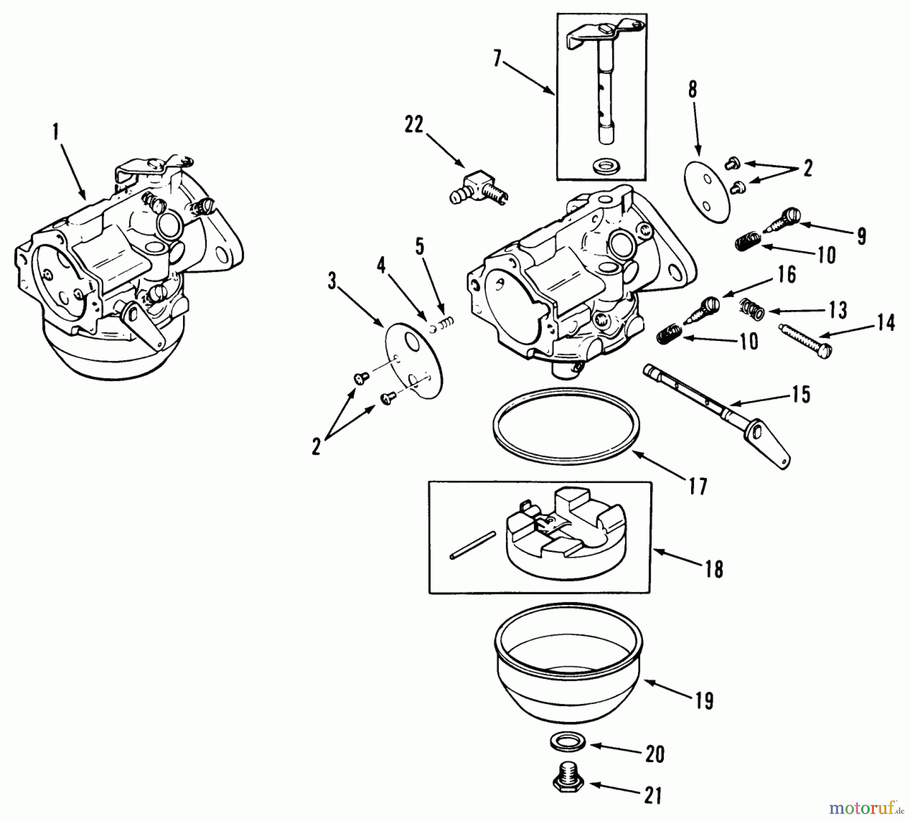 Toro Neu Mowers, Lawn & Garden Tractor Seite 1 31-12K802 (312-8) - Toro 312-8 Garden Tractor, 1991 (1000001-1999999) KOHLER CARBURETORS