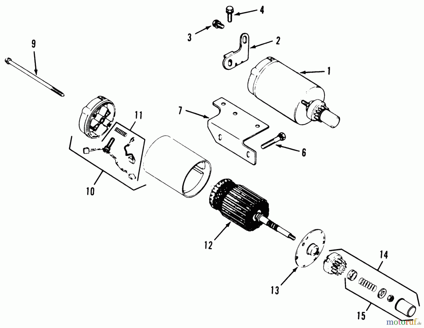 Toro Neu Mowers, Lawn & Garden Tractor Seite 1 31-12K802 (312-8) - Toro 312-8 Garden Tractor, 1991 (1000001-1999999) KOHLER STARTER
