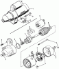 Toro 31-12K802 (312-8) - 312-8 Garden Tractor, 1991 (1000001-1999999) Ersatzteile STARTER