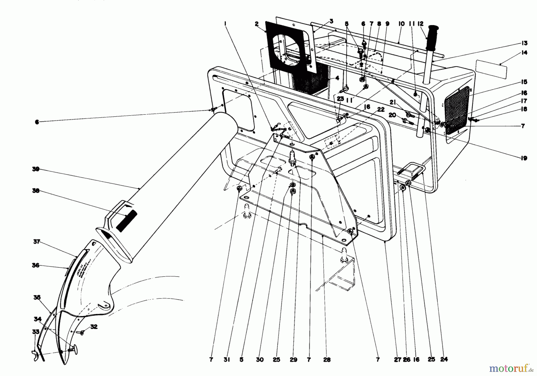  Toro Neu Accessories, Mower 59046 - Toro 25