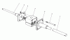 Toro 56145 (8-32) - 8-32 Rear Engine Rider, 1987 (7000001-7999999) Ersatzteile DIFFERENTIAL ASSEMBLY