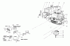 Toro 56145 (8-32) - 8-32 Rear Engine Rider, 1987 (7000001-7999999) Ersatzteile ENGINE ASSEMBLY (MODEL NO. 56138)