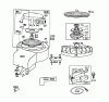 Toro 56145 (8-32) - 8-32 Rear Engine Rider, 1987 (7000001-7999999) Ersatzteile ENGINE BRIGGS & STRATTON MODEL NO. 191702-2160-01 8 H.P. REAR ENGINE RIDER RECOIL MODEL 56138 #1