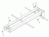 Toro C1-20OE02 (520-HC) - 520-HC Garden Tractor, 1989 Ersatzteile FRAME