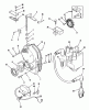 Toro C1-20OE02 (520-HC) - 520-HC Garden Tractor, 1989 Ersatzteile GEARCASE AND IGNITION CONTROLS