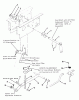 Toro C1-20OE02 (520-HC) - 520-HC Garden Tractor, 1989 Ersatzteile HYDRAULIC LIFT LINKAGE-520-H & 520-HC