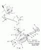 Toro C1-20OE02 (520-HC) - 520-HC Garden Tractor, 1989 Ersatzteile PTO CLUTCH AND CONTROL
