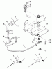 Toro C1-20OE02 (520-HC) - 520-HC Garden Tractor, 1989 Ersatzteile THROTTLE, CHOKE AND FUEL CONTROLS