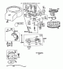 Toro 56145 (8-32) - 8-32 Rear Engine Rider, 1987 (7000001-7999999) Ersatzteile ENGINE BRIGGS & STRATTON MODEL NO. 191707-2161-01 8 H.P. REAR ENGINE RIDER ELECTRIC MODEL 56145 #2