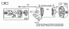 Toro 56145 (8-32) - 8-32 Rear Engine Rider, 1987 (7000001-7999999) Ersatzteile ENGINE BRIGGS & STRATTON MODEL NO. 191707-2161-01 8 H.P. REAR ENGINE RIDER ELECTRIC MODEL 56145 #3