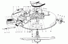 Toro 56145 (8-32) - 8-32 Rear Engine Rider, 1987 (7000001-7999999) Ersatzteile MOWER ASSEMBLY