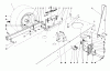 Toro 56145 (8-32) - 8-32 Rear Engine Rider, 1987 (7000001-7999999) Ersatzteile REAR AXLE ASSEMBLY
