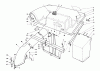 Toro 56145 (8-32) - 8-32 Rear Engine Rider, 1987 (7000001-7999999) Ersatzteile TWIN BAGGER GRASS CATCHER MODEL NO. 59184 (OPTIONAL)