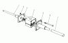 Toro 56145 (8-32) - 8-32 Rear Engine Rider, 1988 (8000001-8999999) Ersatzteile DIFFERENTIAL ASSEMBLY