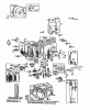 Toro 56145 (8-32) - 8-32 Rear Engine Rider, 1988 (8000001-8999999) Ersatzteile ENGINE BRIGGS & STRATTON MODEL NO. 191702-2531-01 8 H.P. REAR ENGINE RIDER RECOIL MODEL 56138 #2
