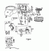 Toro 56145 (8-32) - 8-32 Rear Engine Rider, 1988 (8000001-8999999) Ersatzteile ENGINE BRIGGS & STRATTON MODEL NO. 191707-2161-01 8 H.P. REAR ENGINE RIDER RECOIL MODEL 56145 #2