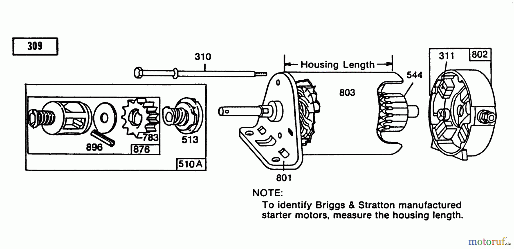 Toro Neu Mowers, Rear-Engine Rider 56145 (8-32) - Toro 8-32 Rear Engine Rider, 1988 (8000001-8999999) ENGINE BRIGGS & STRATTON MODEL NO. 191707-2161-01 8 H.P. REAR ENGINE RIDER RECOIL MODEL 56145 #3