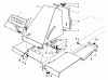 Toro 56145 (8-32) - 8-32 Rear Engine Rider, 1988 (8000001-8999999) Ersatzteile FRONT TOWER ASSEMBLY