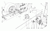 Toro 56145 (8-32) - 8-32 Rear Engine Rider, 1988 (8000001-8999999) Ersatzteile REAR AXLE ASSEMBLY