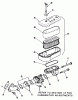 Toro 32-12K602 (212-6) - 212-6 Tractor, 1988 Ersatzteile AIR FILTER & CARBURETOR