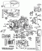 Toro 32-12OE02 (212-H) - 212-H Tractor, 1991 (1000001-1999999) Ersatzteile 10HP ENGINE BRIGGS & STRATTON MODEL NO. 256707 TYPE NO. 0126-01 #1