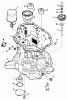Toro 32-12OE02 (212-H) - 212-H Tractor, 1991 (1000001-1999999) Ersatzteile 12HP ENGINE OIL BASE & PUMP ASSEMBLY