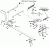 Toro 32-12OE02 (212-H) - 212-H Tractor, 1991 (1000001-1999999) Ersatzteile BRAKE & IDLER ASSEMBLY (210-5 & 212-5)